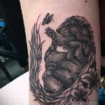 Фото татуировки со скунсом 28.03.2021 №265 - Skunk tattoo - tatufoto.com