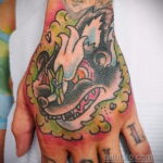 Фото татуировки со скунсом 28.03.2021 №269 - Skunk tattoo - tatufoto.com