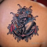 Фото татуировки со скунсом 28.03.2021 №279 - Skunk tattoo - tatufoto.com