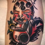 Фото татуировки со скунсом 28.03.2021 №282 - Skunk tattoo - tatufoto.com