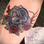 Фото татуировки со скунсом 28.03.2021 №299 - Skunk tattoo - tatufoto.com