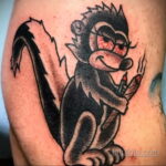 Фото татуировки со скунсом 28.03.2021 №303 - Skunk tattoo - tatufoto.com