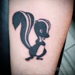 Фото татуировки со скунсом 28.03.2021 №331 - Skunk tattoo - tatufoto.com