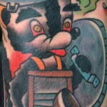 Фото татуировки со скунсом 28.03.2021 №359 - Skunk tattoo - tatufoto.com