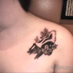 Фото татуировки со скунсом 28.03.2021 №362 - Skunk tattoo - tatufoto.com