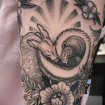 Фото татуировки со скунсом 28.03.2021 №363 - Skunk tattoo - tatufoto.com