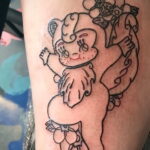 Фото татуировки со скунсом 28.03.2021 №375 - Skunk tattoo - tatufoto.com