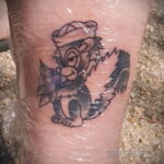 Фото татуировки со скунсом 28.03.2021 №379 - Skunk tattoo - tatufoto.com