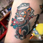 Фото татуировки со скунсом 28.03.2021 №386 - Skunk tattoo - tatufoto.com