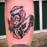 Фото татуировки со скунсом 28.03.2021 №407 - Skunk tattoo - tatufoto.com