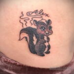 Фото татуировки со скунсом 28.03.2021 №433 - Skunk tattoo - tatufoto.com