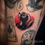 Фото татуировки со скунсом 28.03.2021 №447 - Skunk tattoo - tatufoto.com
