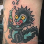 Фото татуировки со скунсом 28.03.2021 №458 - Skunk tattoo - tatufoto.com