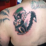 Фото татуировки со скунсом 28.03.2021 №479 - Skunk tattoo - tatufoto.com