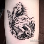 Фото татуировки со скунсом 28.03.2021 №506 - Skunk tattoo - tatufoto.com