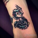 Фото татуировки со скунсом 28.03.2021 №513 - Skunk tattoo - tatufoto.com