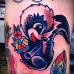 Фото татуировки со скунсом 28.03.2021 №520 - Skunk tattoo - tatufoto.com