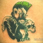 Фото татуировки со скунсом 28.03.2021 №521 - Skunk tattoo - tatufoto.com