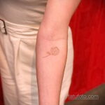 Фото татуировки цветок гортензия 31.03.2021 №065 - tattoo hydrangea - tatufoto.com