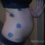 Фото беременная с тату 19.04.2021 №072 - pregnant tattoo - tatufoto.com