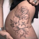 Фото интересного рисунка женской тату 05.04.2021 №019 - female tattoo - tatufoto.com