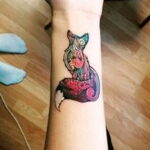 Фото интересного рисунка женской тату 05.04.2021 №023 - female tattoo - tatufoto.com