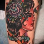 Фото интересного рисунка женской тату 05.04.2021 №073 - female tattoo - tatufoto.com