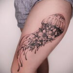 Фото интересного рисунка женской тату 05.04.2021 №076 - female tattoo - tatufoto.com