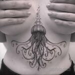 Фото интересного рисунка женской тату 05.04.2021 №148 - female tattoo - tatufoto.com