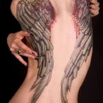 Фото интересного рисунка женской тату 05.04.2021 №227 - female tattoo - tatufoto.com