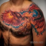 Фото интересного рисунка мужской тату 05.04.2021 №023 - male tattoo - tatufoto.com