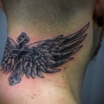 Фото интересного рисунка мужской тату 05.04.2021 №100 - male tattoo - tatufoto.com