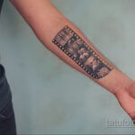 Фото интересного рисунка мужской тату 05.04.2021 №167 - male tattoo - tatufoto.com