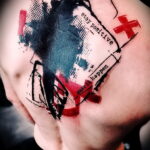 Фото интересного рисунка мужской тату 05.04.2021 №193 - male tattoo - tatufoto.com