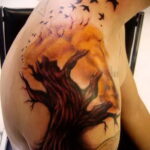 Фото интересного рисунка мужской тату 05.04.2021 №195 - male tattoo - tatufoto.com