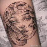 Фото интересного рисунка татуировки 04.04.2021 №201 - cool tattoo - tatufoto.com