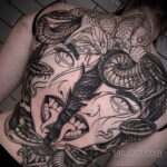 Фото интересного рисунка татуировки 04.04.2021 №268 - cool tattoo - tatufoto.com
