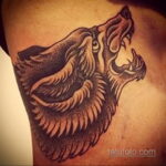 Фото татуировки с оборотнем 01.04.2021 №089 - werewolf tattoo - tatufoto.com