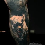 Фото татуировки с оборотнем 01.04.2021 №129 - werewolf tattoo - tatufoto.com