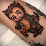 Фото татуировки с оборотнем 01.04.2021 №137 - werewolf tattoo - tatufoto.com
