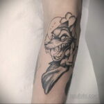 Фото татуировки с оборотнем 01.04.2021 №163 - werewolf tattoo - tatufoto.com