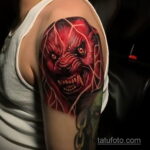 Фото татуировки с оборотнем 01.04.2021 №203 - werewolf tattoo - tatufoto.com