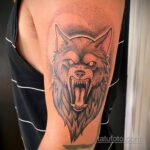 Фото татуировки с оборотнем 01.04.2021 №206 - werewolf tattoo - tatufoto.com