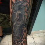 Фото татуировки с оборотнем 01.04.2021 №263 - werewolf tattoo - tatufoto.com