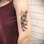 Фото татуировки с оборотнем 01.04.2021 №304 - werewolf tattoo - tatufoto.com