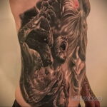 Фото татуировки с оборотнем 01.04.2021 №327 - werewolf tattoo - tatufoto.com