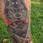 Фото татуировки с оборотнем 01.04.2021 №360 - werewolf tattoo - tatufoto.com