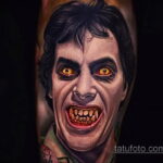 Фото татуировки с оборотнем 01.04.2021 №428 - werewolf tattoo - tatufoto.com