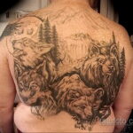 Фото татуировки с оборотнем 01.04.2021 №463 - werewolf tattoo - tatufoto.com