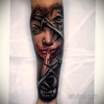 Фото татуировки с оборотнем 01.04.2021 №468 - werewolf tattoo - tatufoto.com